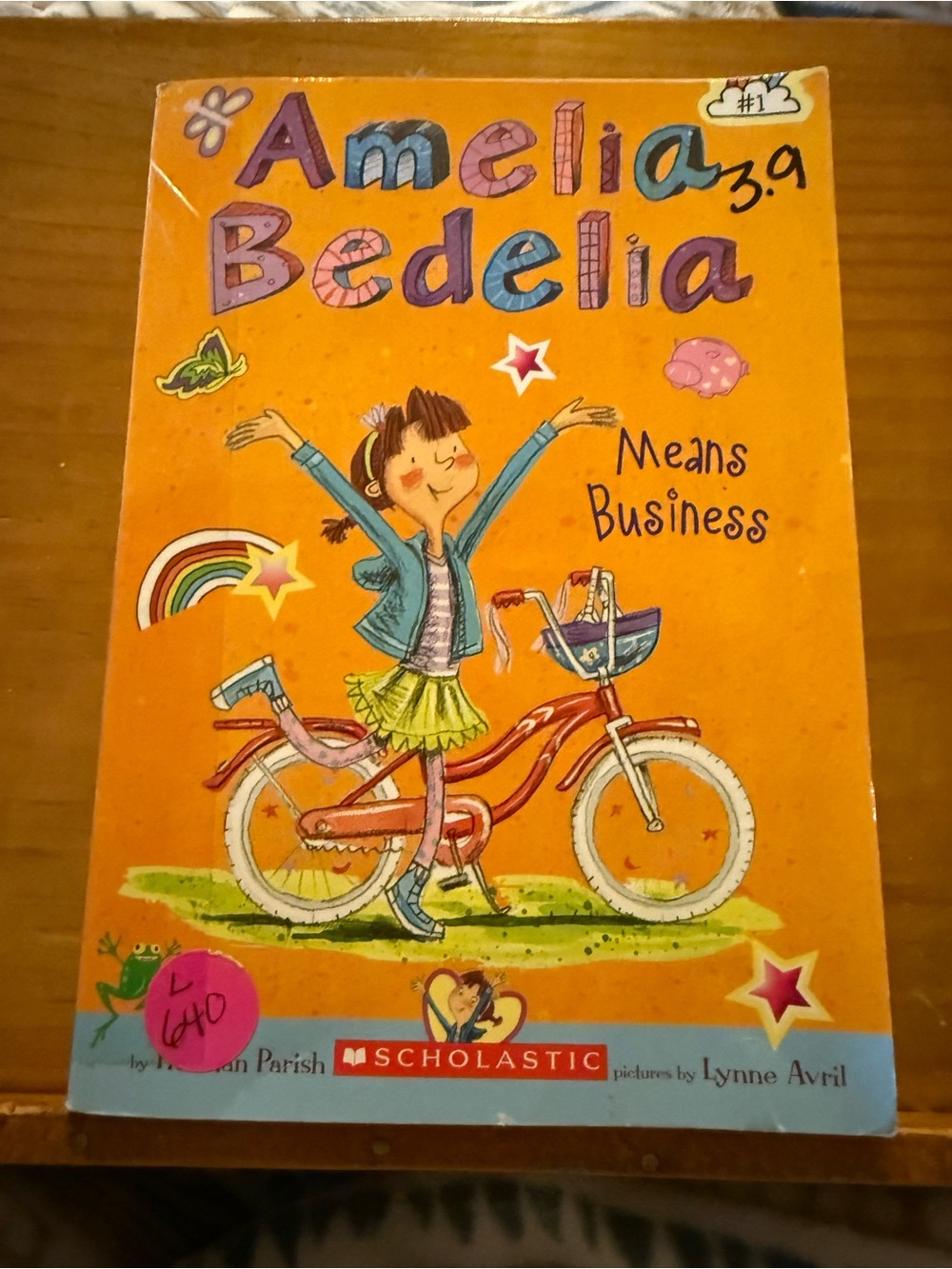 Amelia Bedelia Means Business by Herman Parish Children’s Chapter Book #1